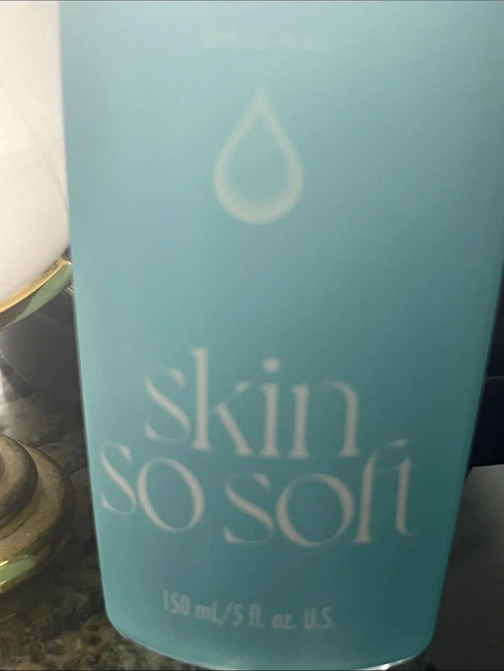 Avon Skin So Soft Bath Oil Spray - Light Blue